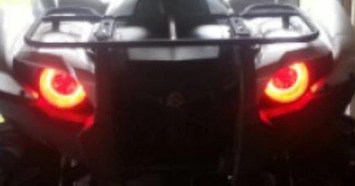 Диодная лента &quot;Ангельские глазки&quot;   VIKING/GUEPARD   габаритного света, d=9 см (КРАСНЫЙ)