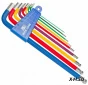 Набор цветных шестигранников YC-623-9C Bike Hand 1,5/2/2,5/3/4/5/6/8/10 мм