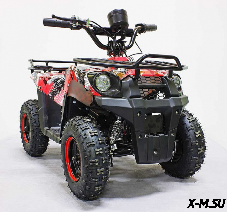 Квадроцикл GreenCamel Гоби K45 (36V 800W R6 Цепь) быстросъем, ножной тормоз