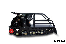 Мотобуксировщик БУРЛАК-M2 LFK 15 л.с. Промысловик