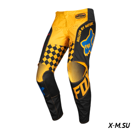 Мотоштаны подростковые Fox 180 Czar Youth Pant Black/Yellow Мотоштаны подростковые Fox 180 Czar Youth Pant Black/Yellow